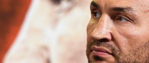 Der ukrainische Schwergewichtsboxer Wladimir Klitschko im September 2016 bei einer Pressekonferenz in London.