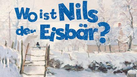 Auf jedem Gemälde hat Nicolas Piroux einen Eisbären versteckt - eine Schule des Sehens für Jung und Alt
