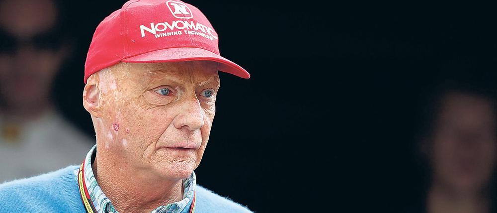 Niki Lauda, hier am Rande eines Formel1-Grand-Prix in Monaco im Jahr 2014.