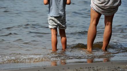 Lieber nicht ins Wasser gehen.