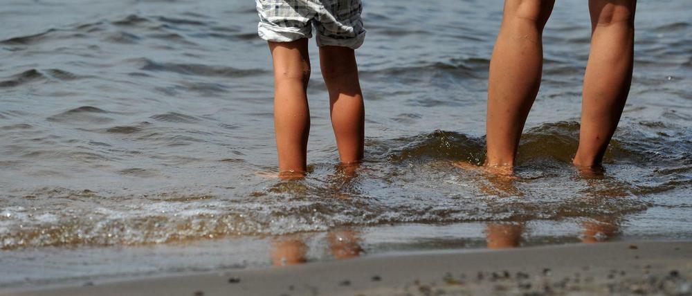 Lieber nicht ins Wasser gehen.