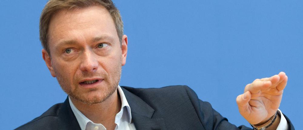 Vorsitzender und Spitzenkandidat der Liberalen für die Bundestagswahl: Christian Lindner.