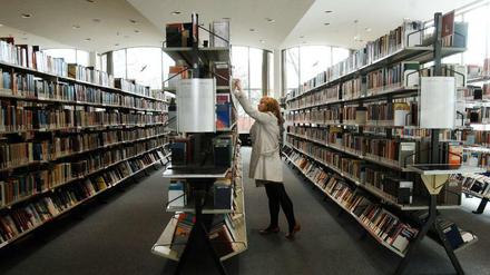 Die Amerika-Gedenkbibliothek. Mit "Filmfriend" haben Nutzer auch von zu Hause Zugriff auf Filme.