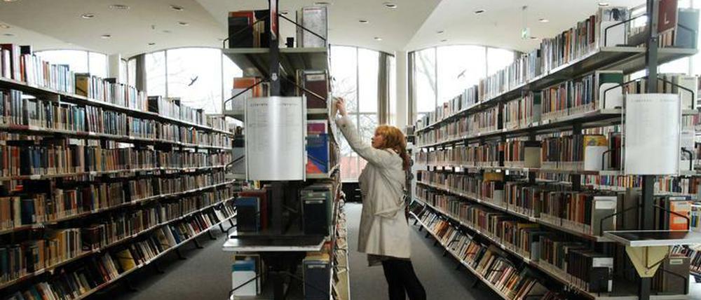 Die Amerika-Gedenkbibliothek. Mit "Filmfriend" haben Nutzer auch von zu Hause Zugriff auf Filme.