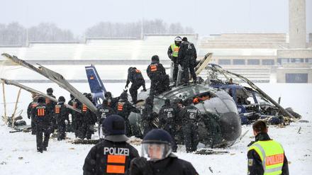 Der schwere Unfall ereignete sich im März 2013 auf dem Maifeld am Olympiastadion in Berlin.