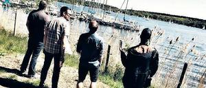 Ach, herrlich. Wer von der Heerstraße die Havel runterläuft - wie hier an der Scharfen Lanke - , kann wunderschöne Orte entdecken. Aber nicht mehr alle.