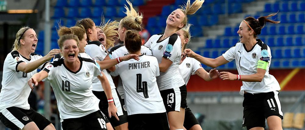 So kann es weitergehen. Die Österreicherinnen spielen am Donnerstag im Halbfinale. 