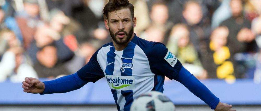 Marvin Plattenhardt, 25, kam 2014 vom 1. FC Nürnberg zu Hertha BSC. Zuletzt spielte er beim Confed-Cup auch für die deutsche Nationalmannschaft.