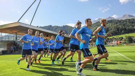 Berlins Bundesligist hat sich im österreichischen Schladming auf die Saison vorbereitet.