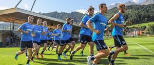 Berlins Bundesligist hat sich im österreichischen Schladming auf die Saison vorbereitet.