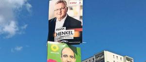 Man trifft sich. In Mitte werden die Laternenpfähle schon knapp. 