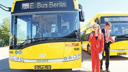 Einzelne E-Fahrzeuge hat die BVG schon.