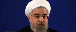 Wiedergewählt: Der iranische Präsident Hassan Ruhani.