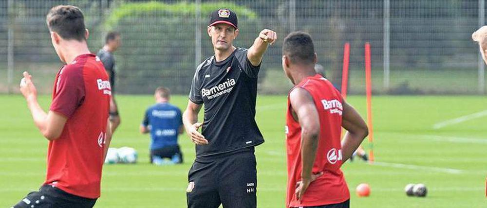 Aufsteiger vor großer Aufgabe. Der neue Trainer Heiko Herrlich hat bislang nur in der vierten und dritten Liga gearbeitet.