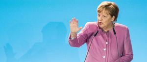 Abwehrhaltung. Angela Merkel wollte lieber schweigen.