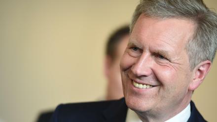 Christian Wulff im Februar 2017 bei einer Veranstaltung in Friedrichshafen.