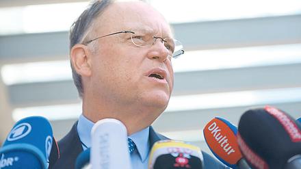Der Ministerpräsident von Niedersachsen, Stephan Weil (SPD).