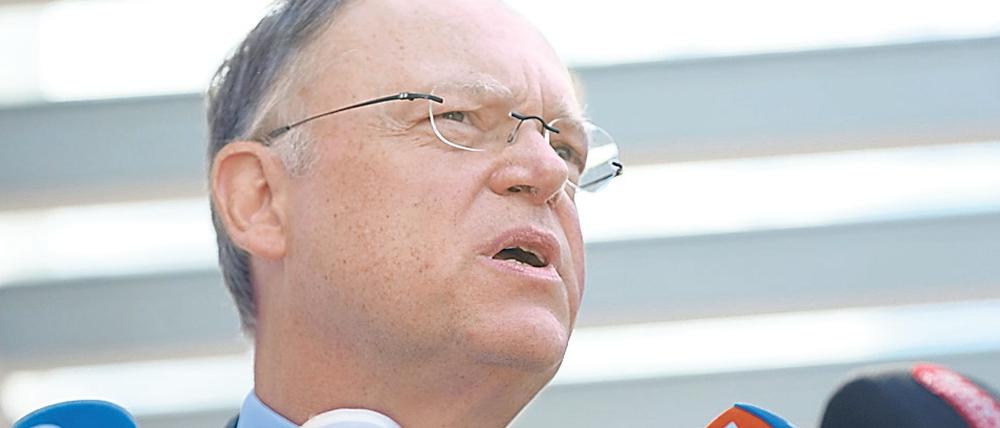 Der Ministerpräsident von Niedersachsen, Stephan Weil (SPD).