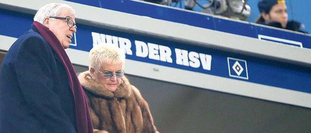 Edelfan. Wo wäre der HSV nur ohne die Millionen von Mäzen Klaus-Michael Kühne.