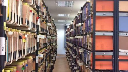 Ein Blick in die Vergangenheit. Im Jobcenter Charlottenburg-Wilmersdorf lagern rund 190.000 Akten.