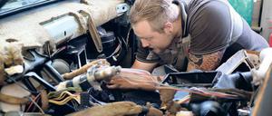Besuch in einer Lichtenberger KfZ-Werkstatt