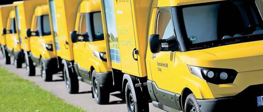 Autobauer Post. Bis zu 100 000 Streetscooter traut sich der Konzern zu.