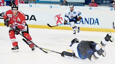 Olympia im Kopf. James Sheppard (l.) hat beim Spengler Cup bereits das Trikot von Team Canada getragen. 