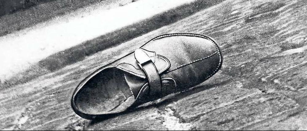 Ein Schuh war alles, was von Walter Linse zurückblieb, als er 1952 von der Stasi in Lichtenberg entführt wurde.