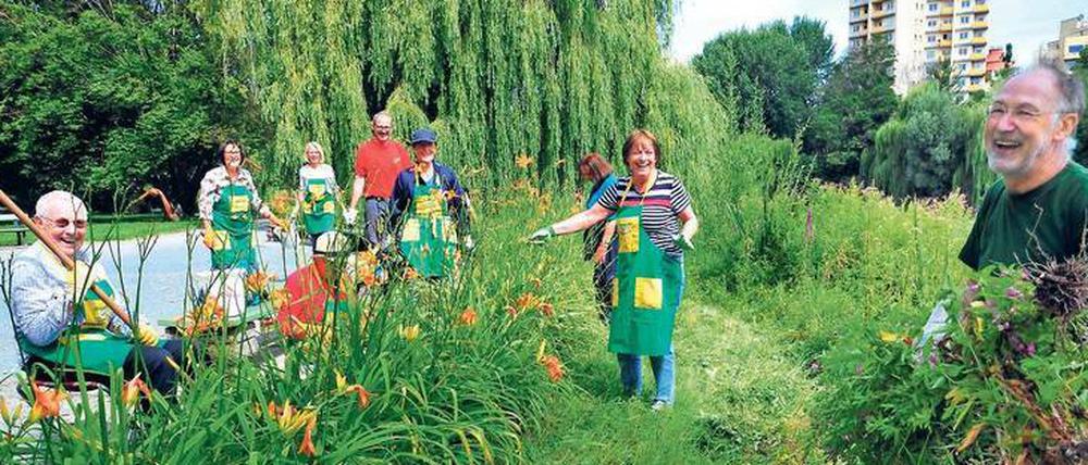 Hier wächst Gemeinschaft. Die Aktiven sorgen dafür, dass der Lietzensee-Park ein Kiez-Kleinod bleibt.