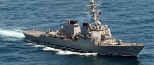 Ein Kriegsschiff der USA im Südchinesischen Meer (Archivbild)