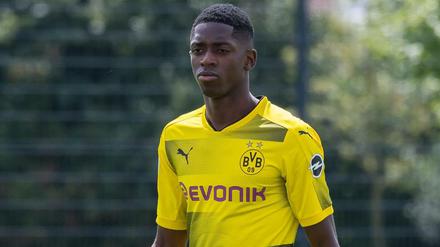Dortmunds Ousmane Dembele hat derzeit wohl nur Barcelona im Kopf.