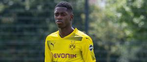 Dortmunds Ousmane Dembele hat derzeit wohl nur Barcelona im Kopf.