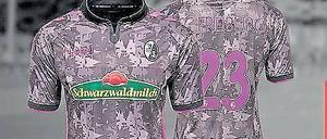 Schön ist anders. Das Ausweichtrikot der Freiburger kam bei den Fans nicht gut an.
