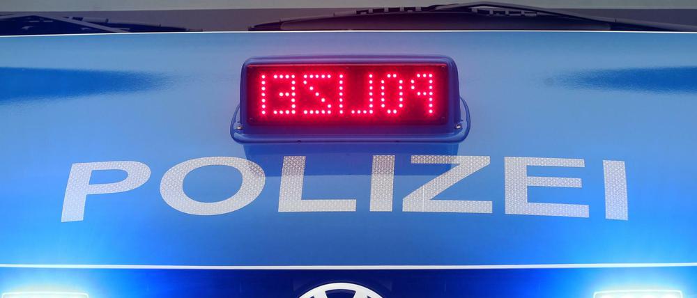 Immer im Einsatz: Die Polizei.