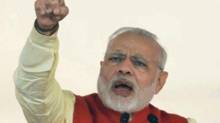 Indiens Premierminister und Nationalist Narendra Modi. 