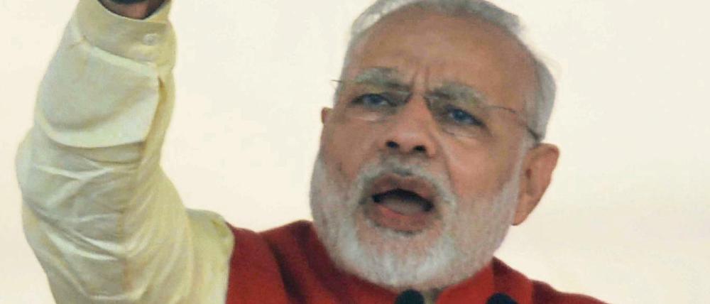 Indiens Premierminister und Nationalist Narendra Modi. 