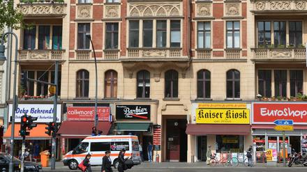 Unweit des Kaiser-Wilhelm-Platzes ist die Schöneberger Hauptstraße nun in nördlicher Richtung gesperrt.