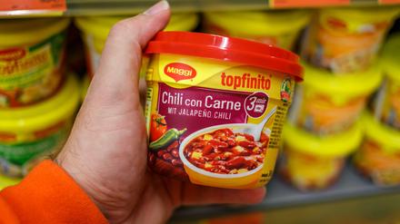 Industriell hergestellte Fertigprodukte sind nicht zu empfehlen.