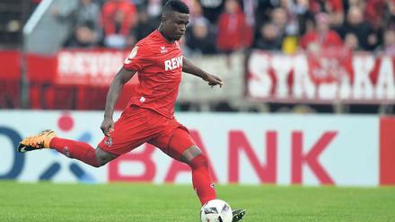 Der teuerste Kölner aller Zeiten. Für Jhon Córdoba zahlte der FC 17 Millionen Euro. 