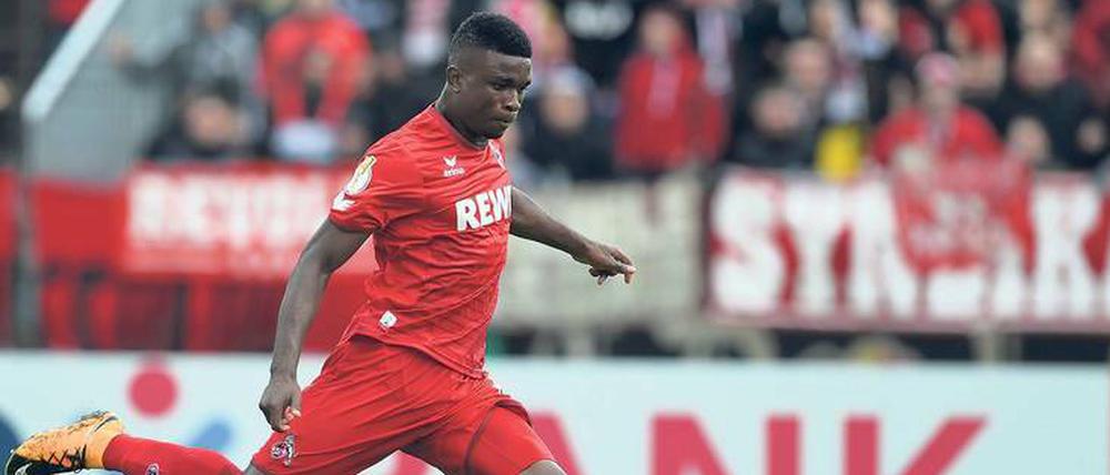 Der teuerste Kölner aller Zeiten. Für Jhon Córdoba zahlte der FC 17 Millionen Euro.