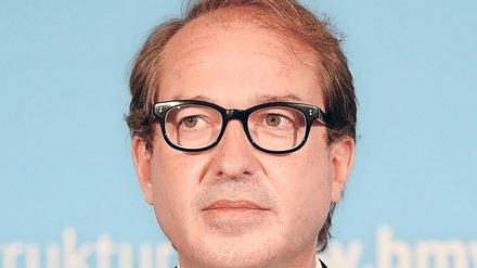 Bundesverkehrsminister Alexander Dobrindt (CSU).