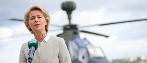 Die Bundesverteidigungsministerin zeigt Verständnis für Trump.