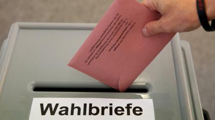 Zur Bundestagswahl wird mit einer hohen Zahl von Briefwählern gerechnet. 