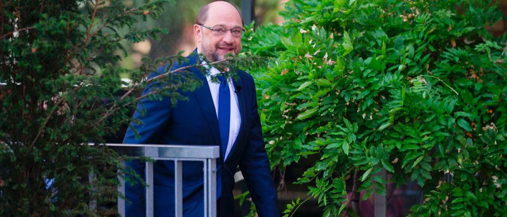 Auf geht's: SPD-Kanzlerkandidat Martin Schulz eröffnete am Sonntag im ZDF und bei RTL den TV-Wahlkampf zur Bundestagswahl am 24. September. 