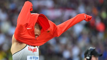 Robert Harting wurde Sechster bei der WM in London. Früher wäre dies ein Drama gewesen.