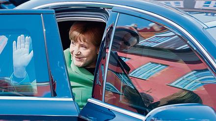 Bundeskanzlerin Angela Merkel (CDU). 