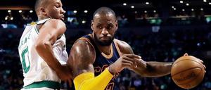 LeBron James (rechts) kämpft für eine bessere Gesellschaft.