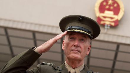 US-Generalstabschef Joseph Dunford ist zu Besuch in Peking.