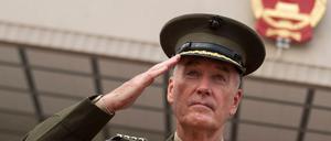 US-Generalstabschef Joseph Dunford ist zu Besuch in Peking.