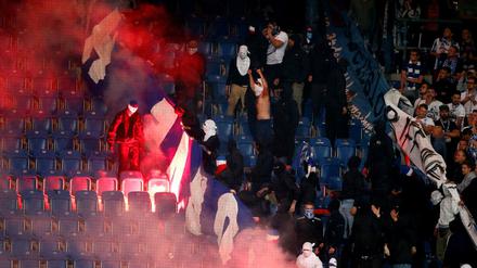 Die Fahne, die die Hertha-Fans provozierte.